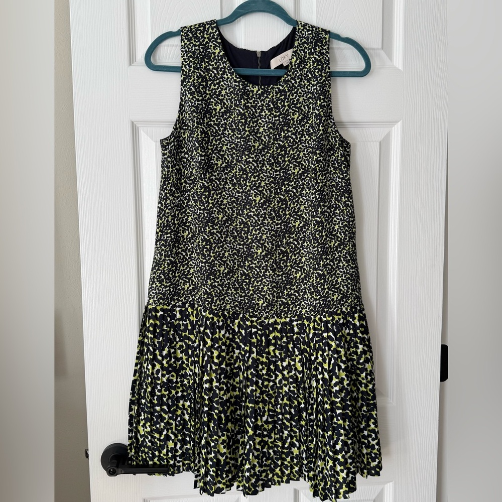 Loft drop waist dress